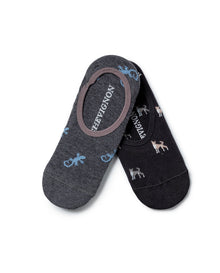 Two-Pack Invisible Socks for Men - Various 63_052H011_SUR999997_0