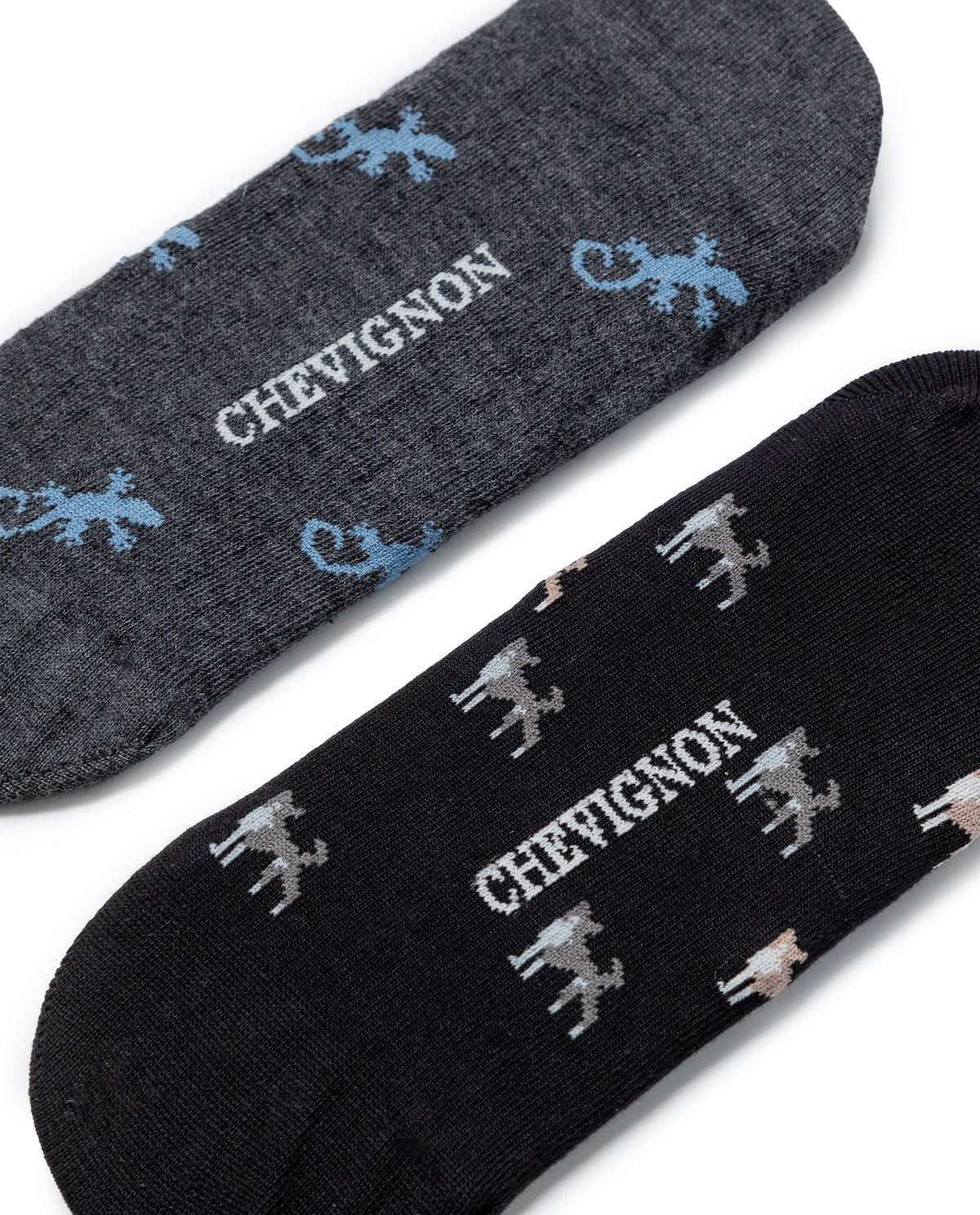 Two-Pack Invisible Socks for Men - Various 63_052H011_SUR999997_3