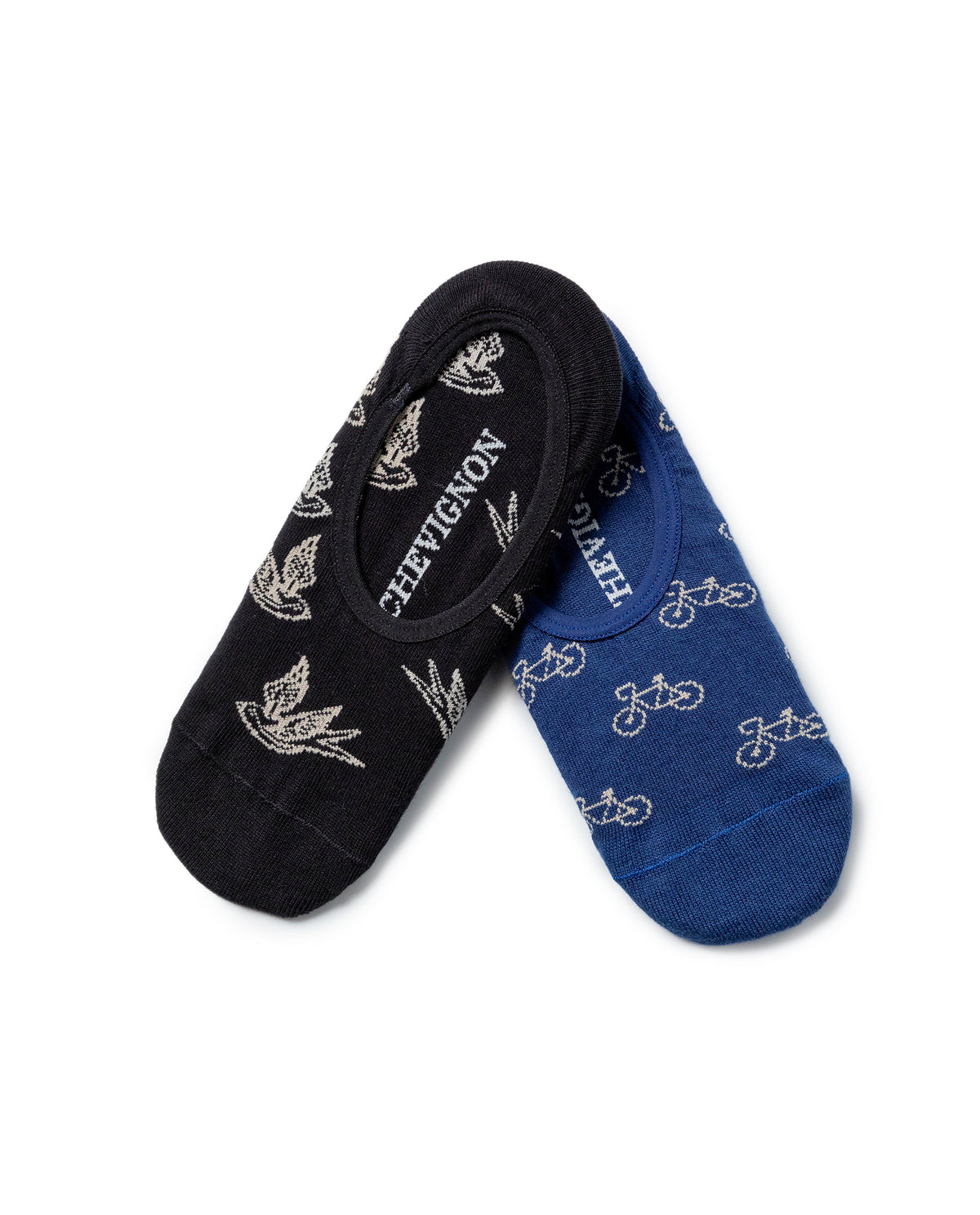 Two-Pack Invisible Socks for Men - Various 63_052H011_SUR999998_0