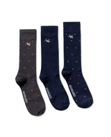 Men´s Three-Pack Crew Socks - Multicolor 63_052H013_SUR999996_3