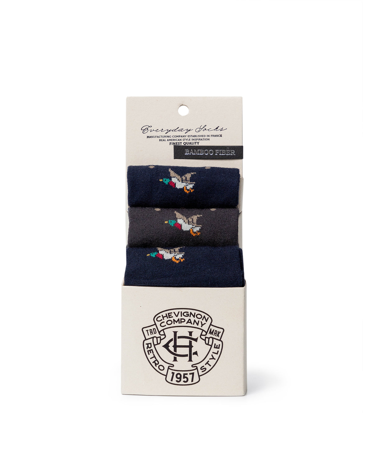 Men´s Three-Pack Crew Socks - Multicolor 63_052H013_SUR999996_4