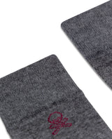 Men's Skull and Lightning Graphic Mid-Calf Socks in Cotton-Polyamide Blend 059G002 - 2
