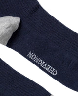Men's Chevignon Duck Intarsia Ribbed Socks in Cotton-Polyamide Blend 059G007 - 2