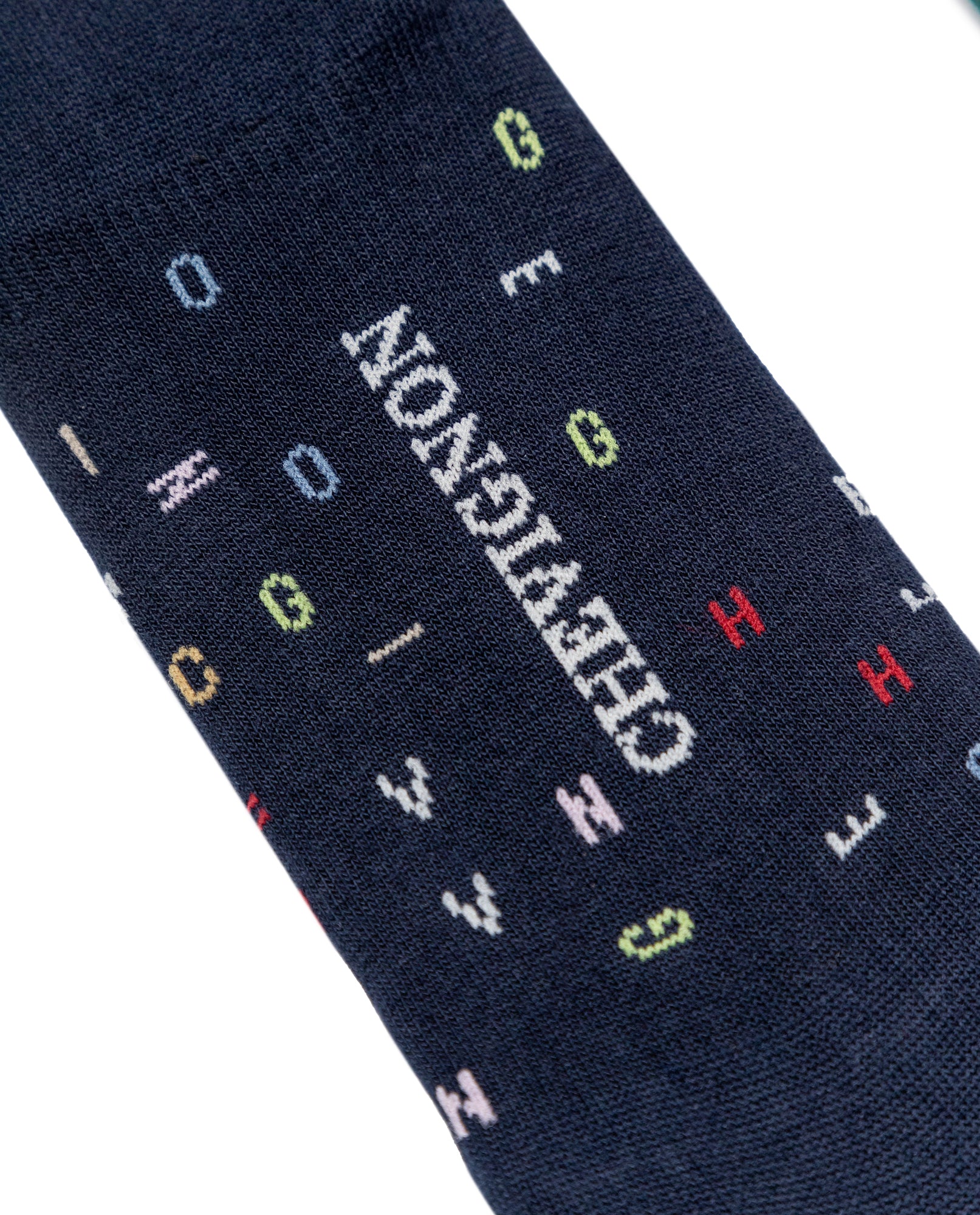 Men's Invisible Socks Bi-Pack in Cotton-Polyamide Blend 059G008 - 4