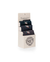 Men's Bamboo Fiber Mid-Calf Socks 3-Pack 059G011 - 4