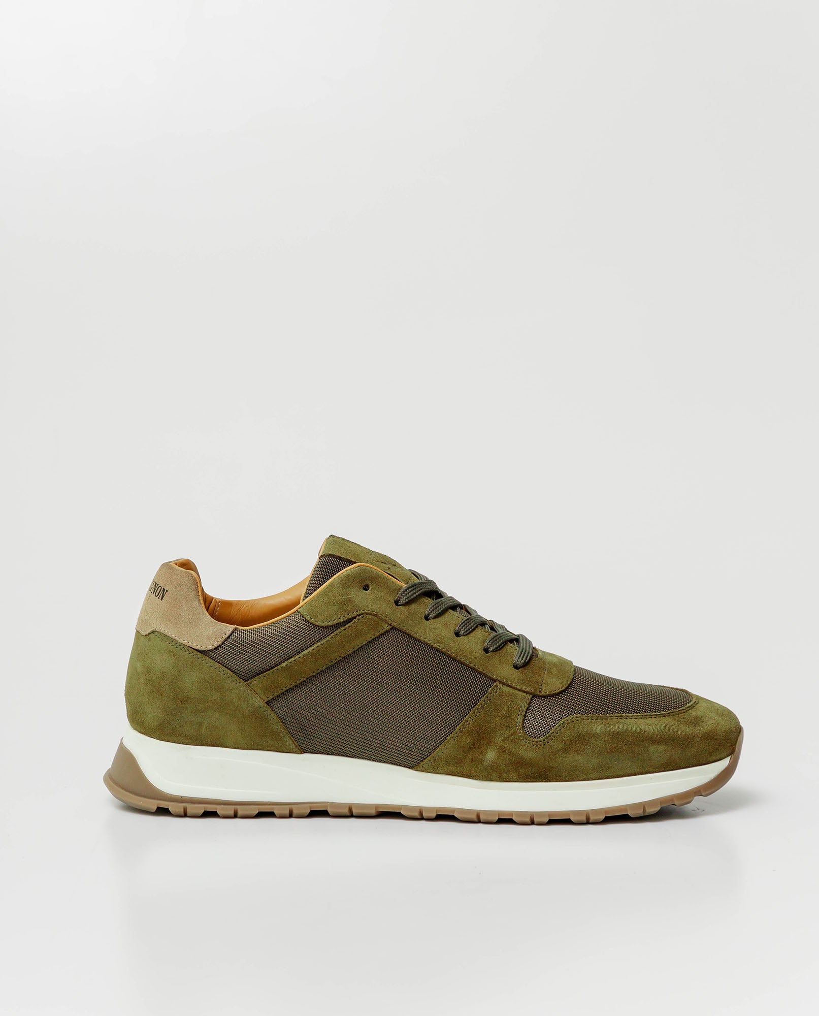 Men´s Suede Leather Runners - Green 63_061F000_VER180724_3