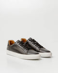 Men´s Aniline Leather Sneakers - Black 63_061F002_NEG194007_0