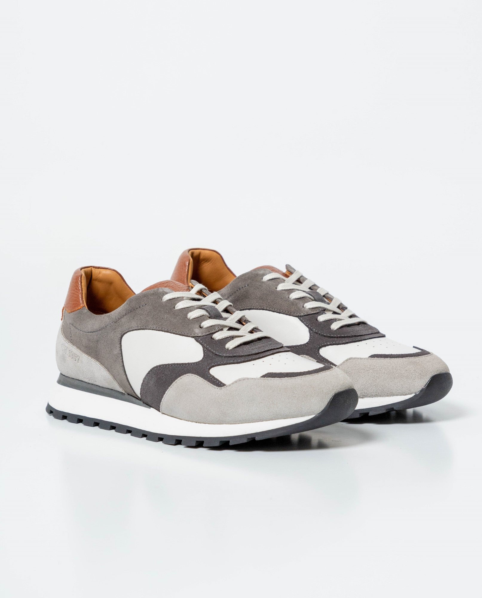 Men´s Suede Leather Runners - Raw 63_061G000_CRU110103_0