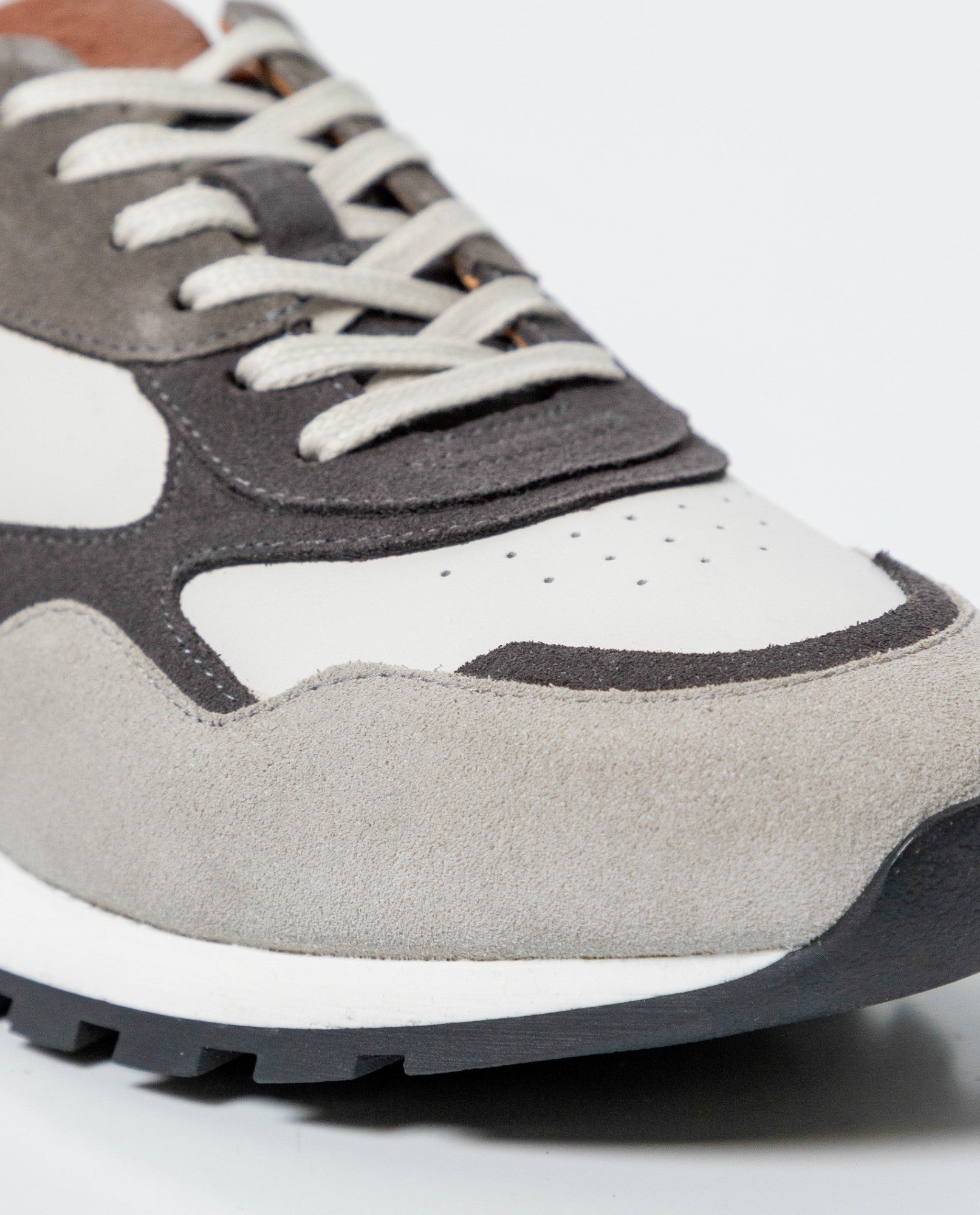 Men´s Suede Leather Runners - Raw 63_061G000_CRU110103_4