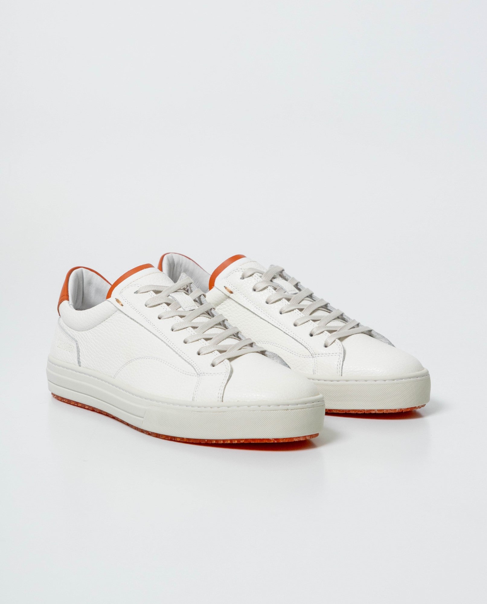 Men´s Leather Smart Shoes - White 63_061G001_BLA110601_0