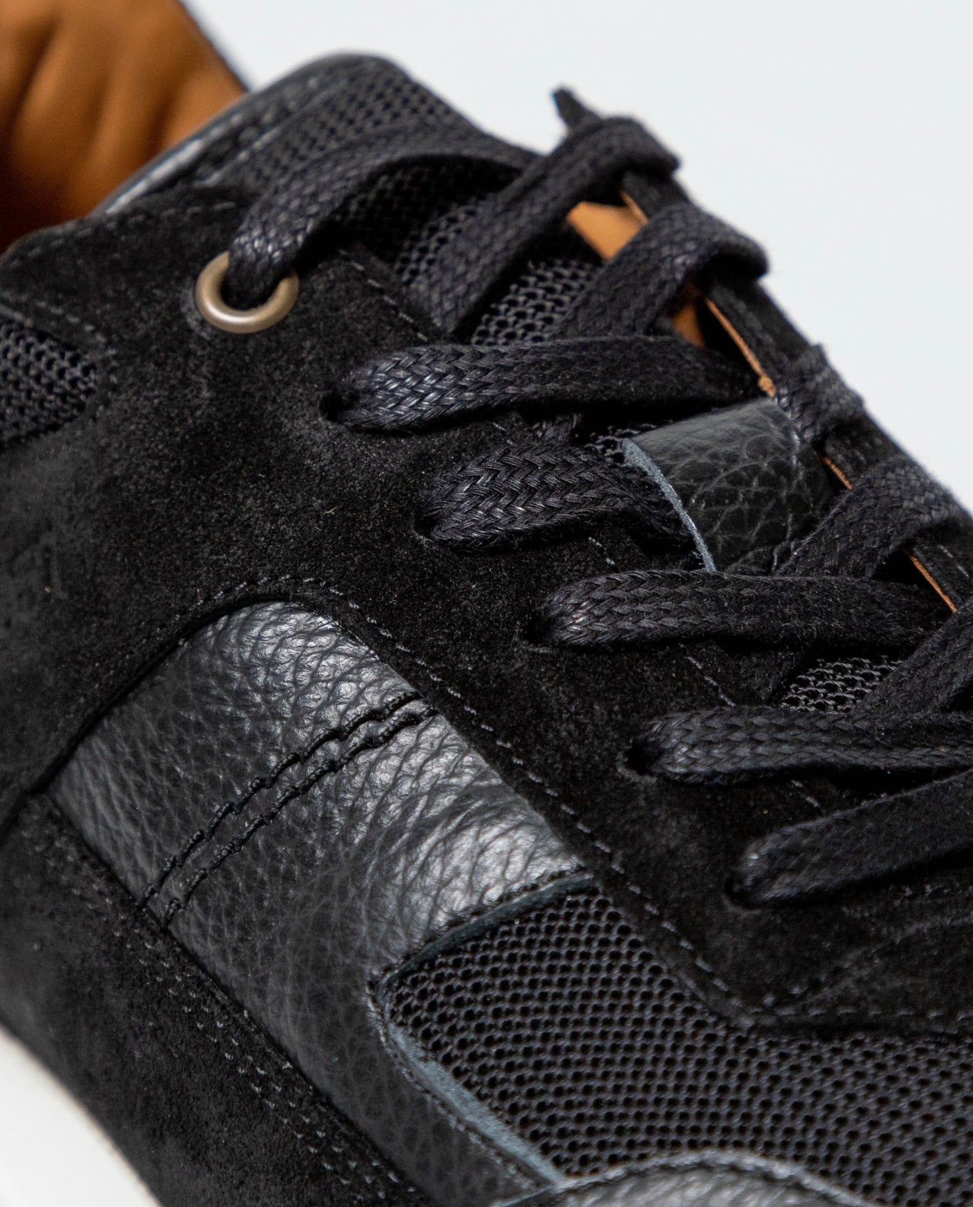 Men´s Leather Runners - Black 63_061G002_NEG194007_4