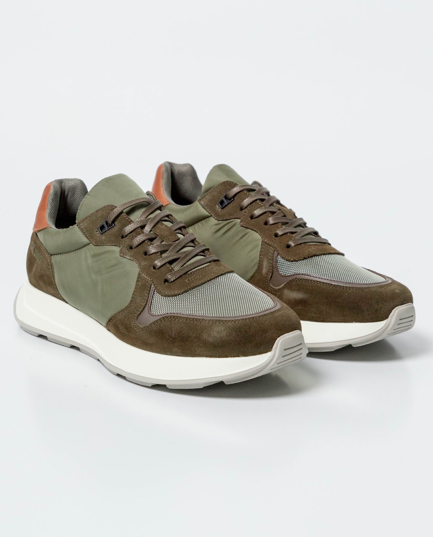 Men´s Leather Runners - Green 63_061G006_VER196311_0
