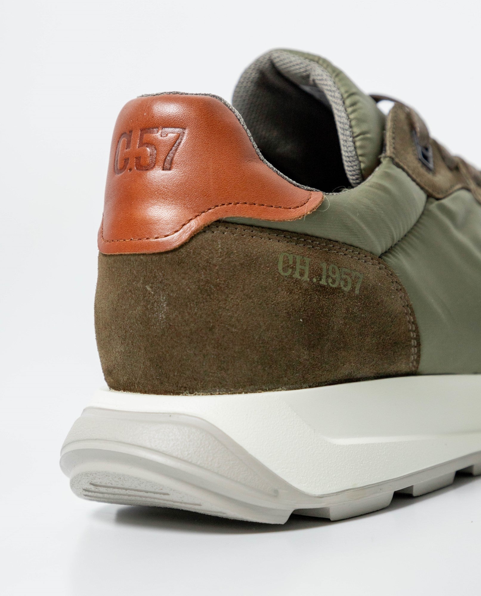 Men´s Leather Runners - Green 63_061G006_VER196311_8
