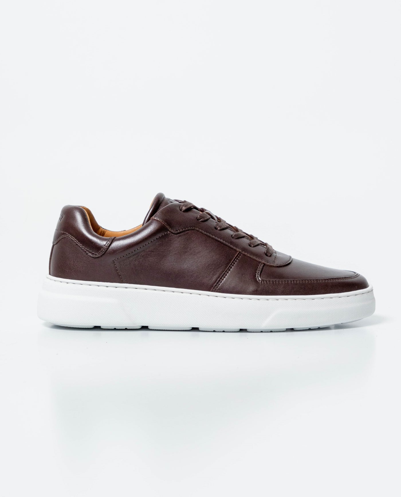 Men´s Aniline Leather Sneakers - Brown 63_061G007_CAF181048_3
