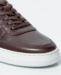 Men´s Aniline Leather Sneakers - Brown 63_061G007_CAF181048_5
