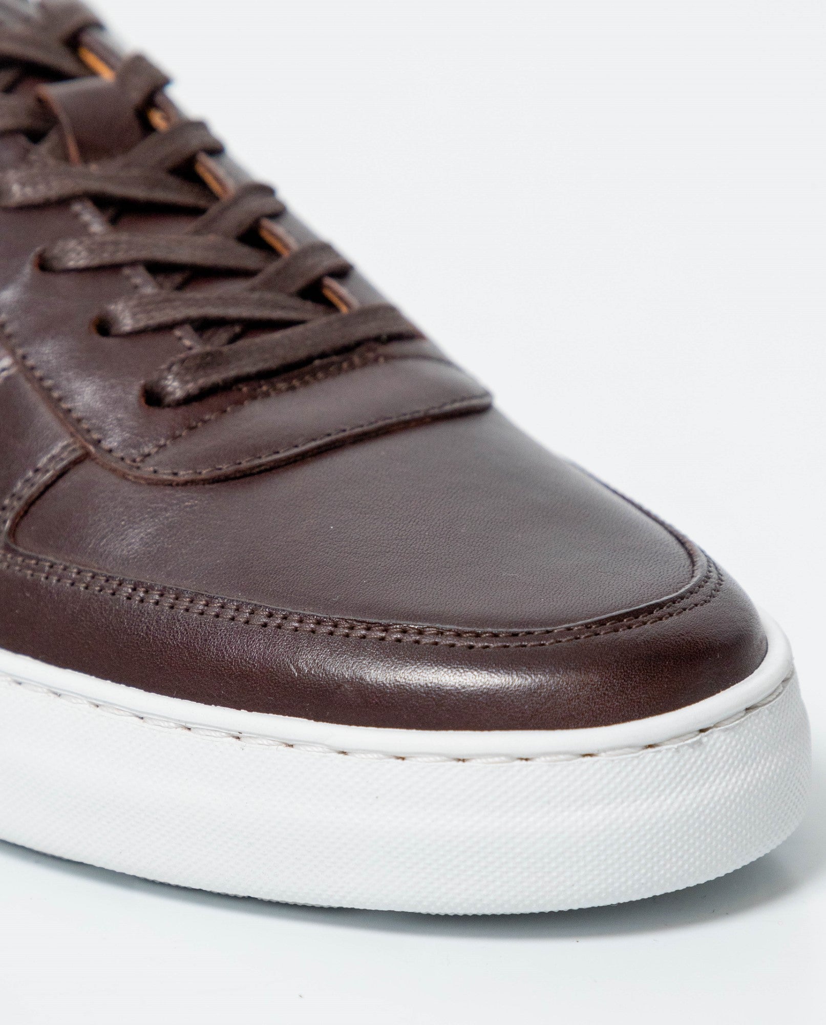 Men´s Aniline Leather Sneakers - Brown 63_061G007_CAF181048_5