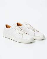 Men´s Aniline Leather Sneakers - White 63_061G008_BLA110601_0
