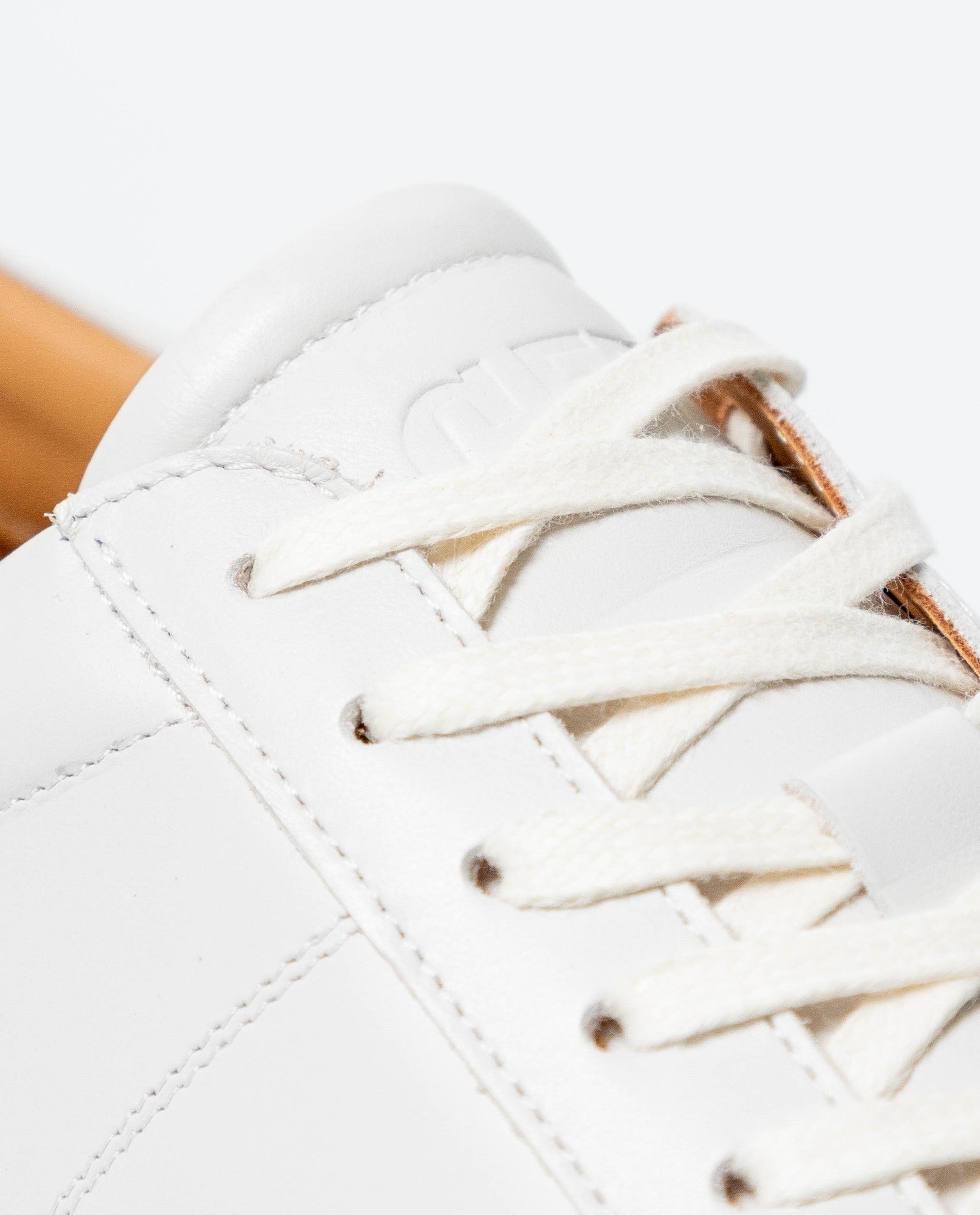 Men´s Aniline Leather Sneakers - White 63_061G008_BLA110601_4