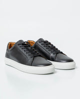 Men´s Aniline Leather Sneakers - Black 63_061G009_NEG194007_0