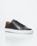 Men´s Aniline Leather Sneakers - Black 63_061G009_NEG194007_3