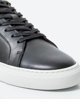 Men´s Aniline Leather Sneakers - Black 63_061G009_NEG194007_5