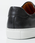 Men´s Aniline Leather Sneakers - Black 63_061G009_NEG194007_8