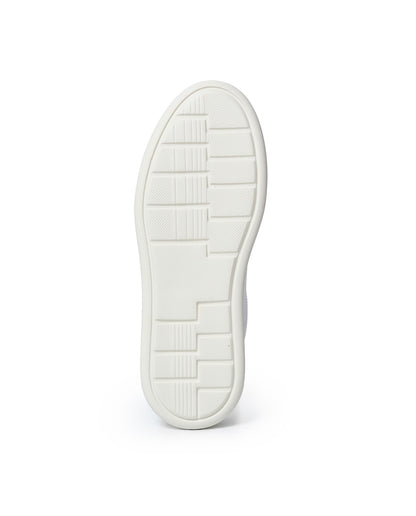 Mens Sneakers Chunky Smooth Aniline Leather Water Repellent Suede EVA Extralight 90s Silhouette - White 63_061H020_BLA110601_7