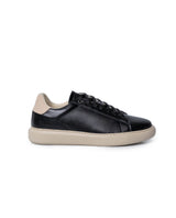 Mens Sneakers Chunky Smooth Aniline Leather EVA Extralight Khaki Sole - Black 63_061H021_NEG194007_6