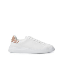 Mens Sneakers Chunky Smooth Aniline Leather Rubber Heel Counter C.57 Relief EVA Extralight - White 63_061H022_BLA110601_3