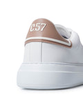 Mens Sneakers Chunky Smooth Aniline Leather Rubber Heel Counter C.57 Relief EVA Extralight - White 63_061H022_BLA110601_8