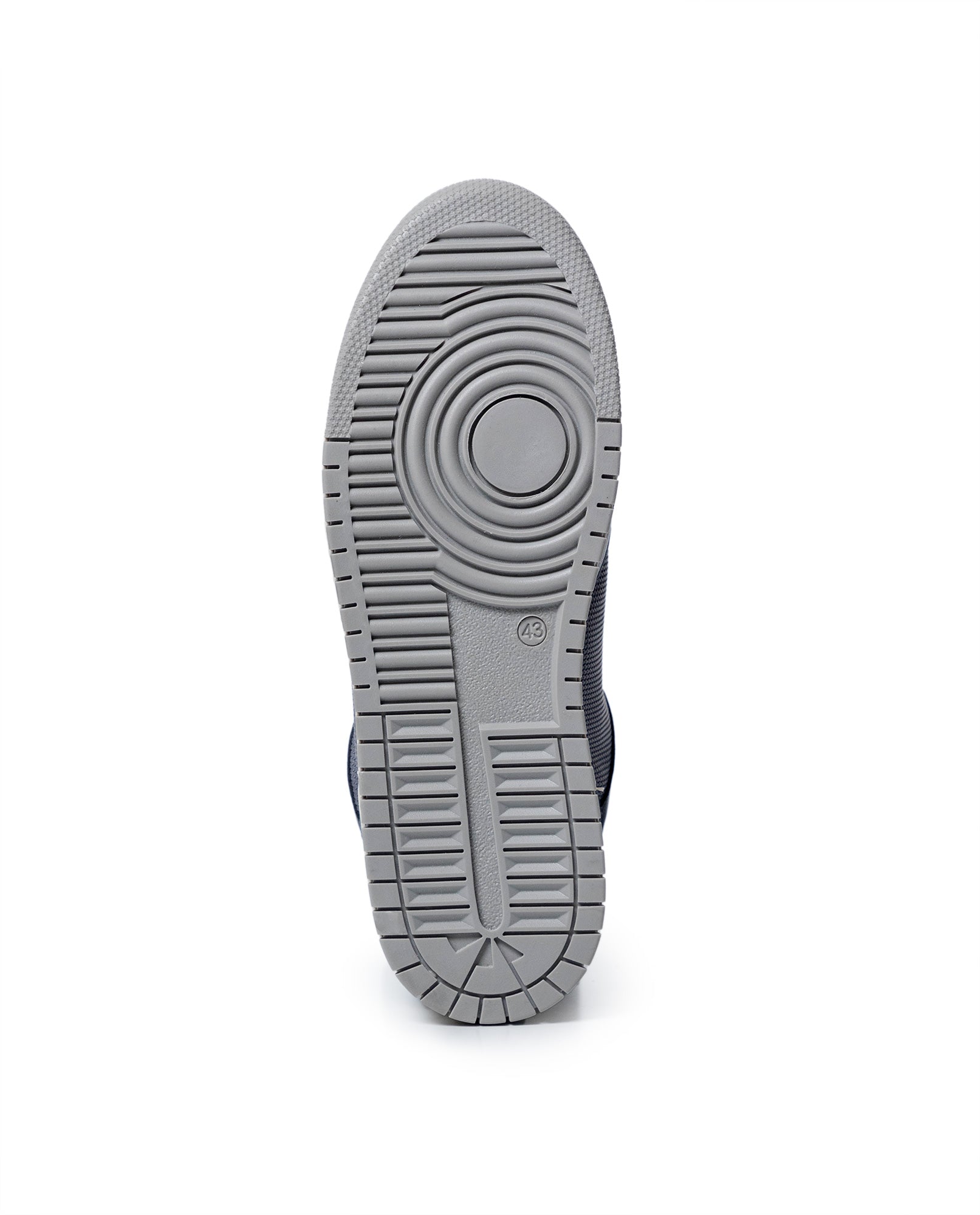Mens Sneakers Basketball Water Repellent Suede Athletic Textile Aniline Leather Bicolor TR Sole - Blue 63_061H031_AZU193952_7