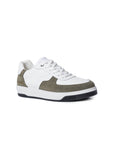 Mens Sneakers Basketball Aniline Leather Water Repellent Suede Rounded Bicolor EVA - White 63_061H032_BLA110601_3