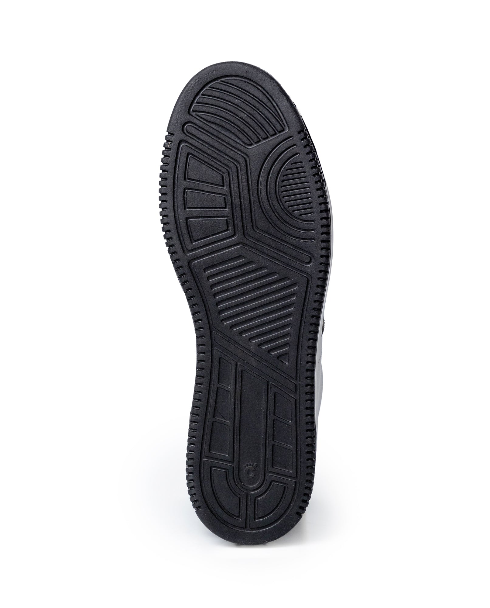Mens Sneakers Basketball Aniline Leather Water Repellent Suede Rounded Bicolor EVA - White 63_061H032_BLA110601_7