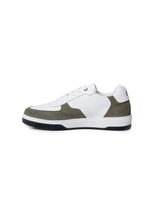 Mens Sneakers Basketball Aniline Leather Water Repellent Suede Rounded Bicolor EVA - White 63_061H032_BLA110601_8