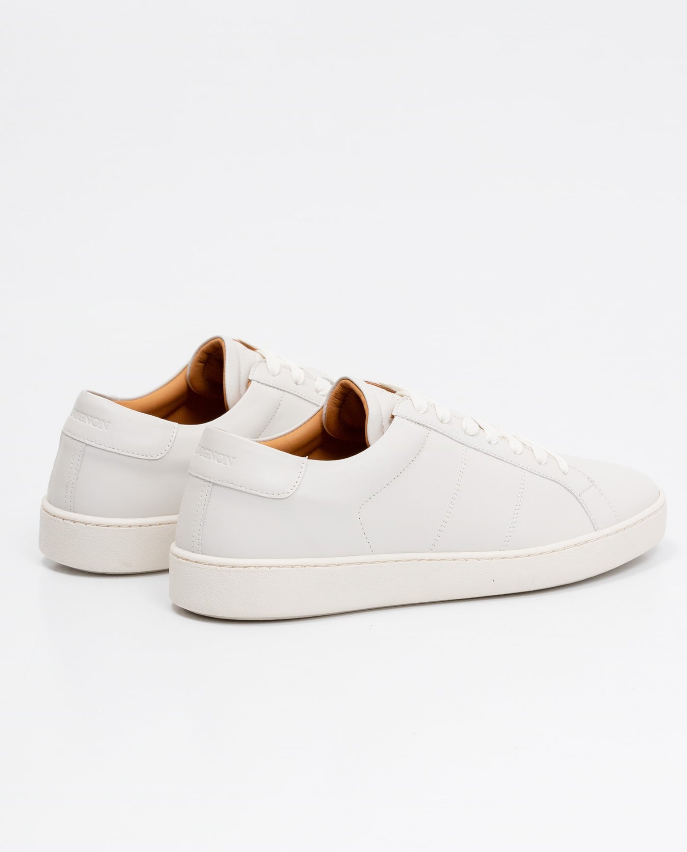 Men´s Aniline Leather Sneakers - White 63_062F003_BLA114800_3