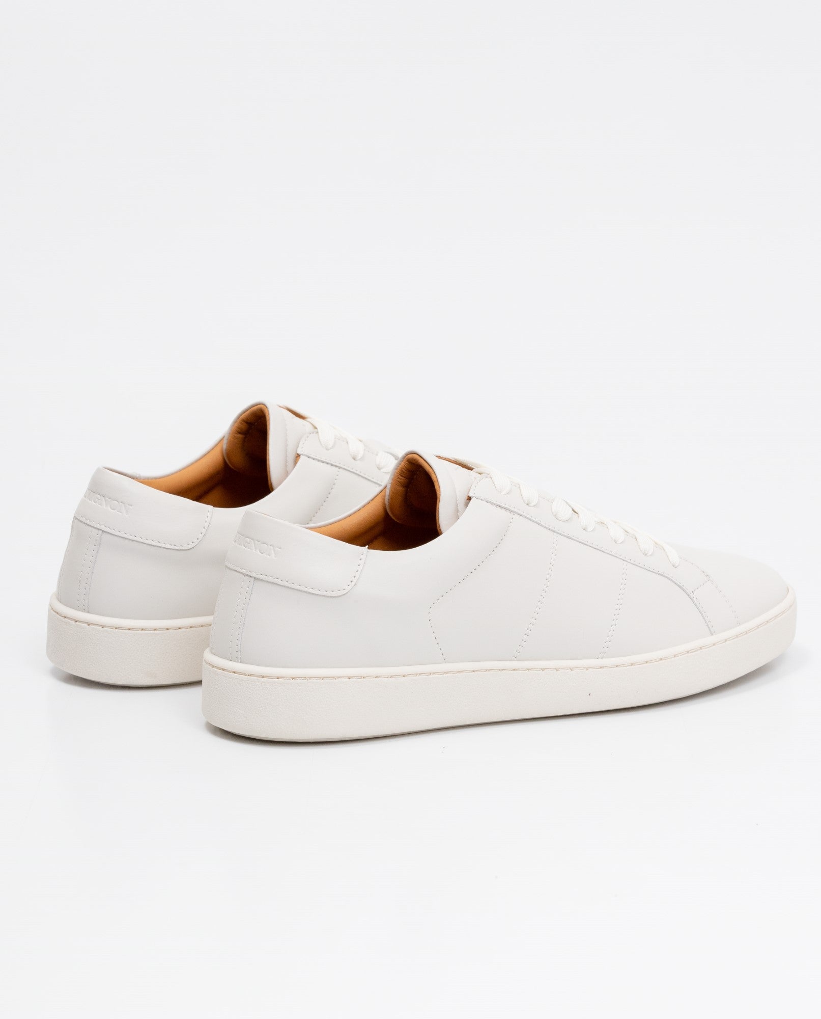 Men´s Aniline Leather Sneakers - White 63_062F003_BLA114800_3