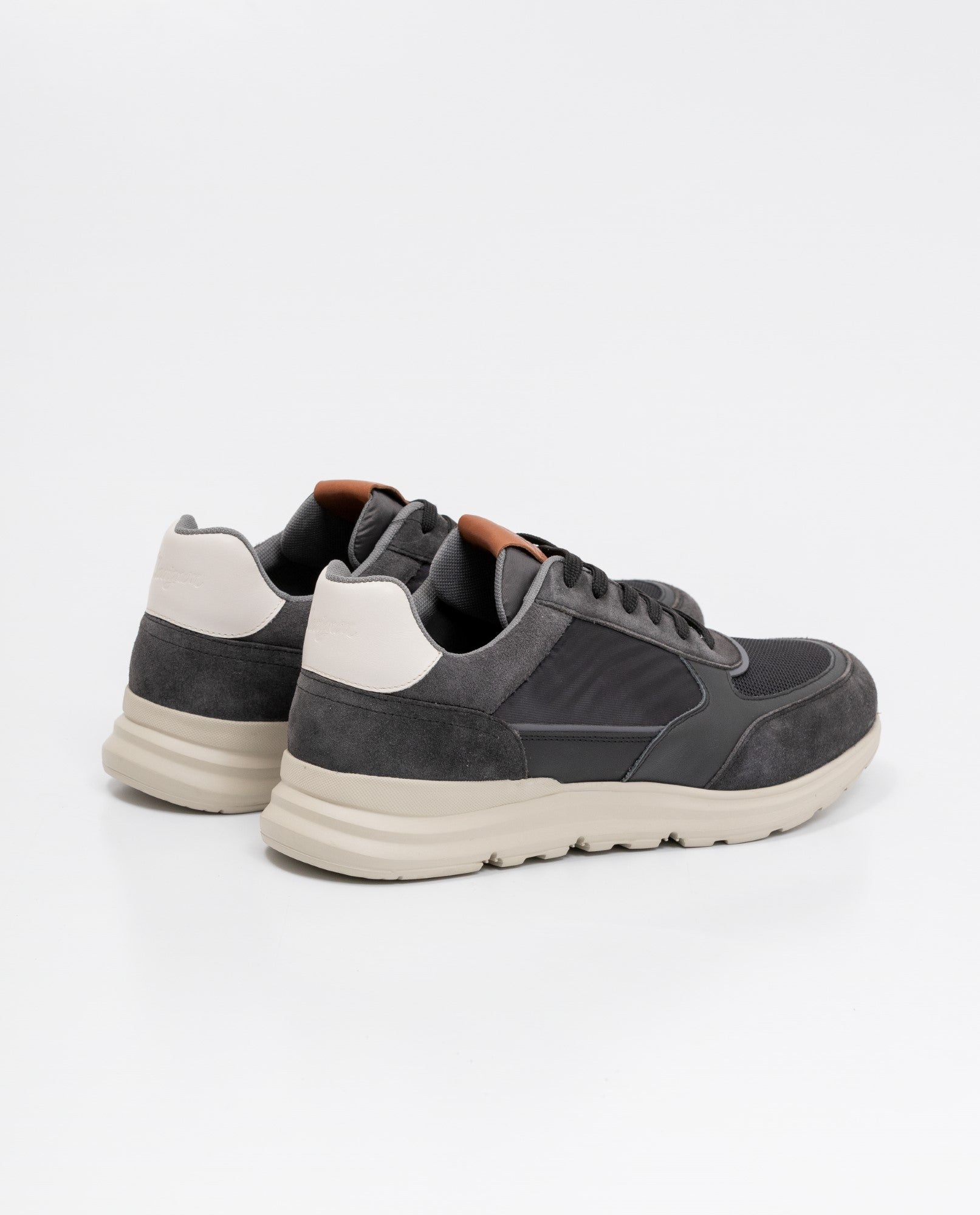 Men´s Leather Runners - Gray 63_062F007_GRI180201_3