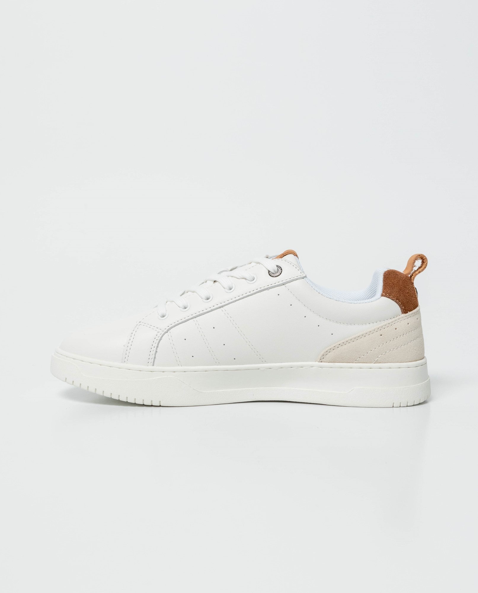 Men´s Leather Sneakers - White 63_062G001_BLA110601_3
