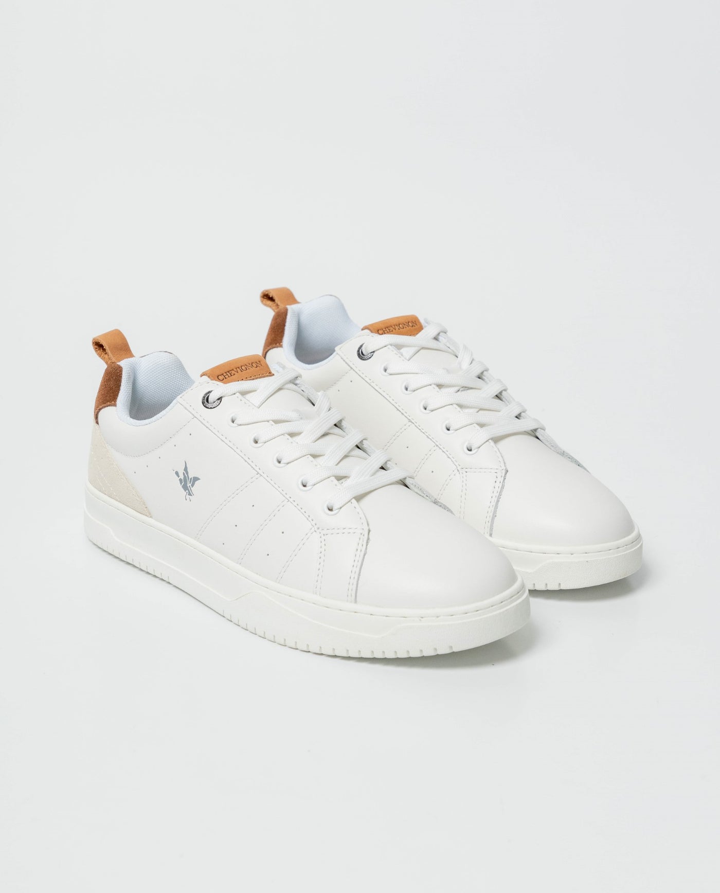 Men´s Leather Sneakers - White 63_062G001_BLA110601_4
