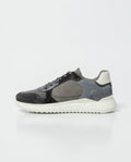 Men's Sneakers, Cowhide Leather - Gray 062G002 - 3