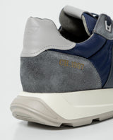 Men´s Leather-Textile Sneakers - Blue 63_062G004_AZU194028_7