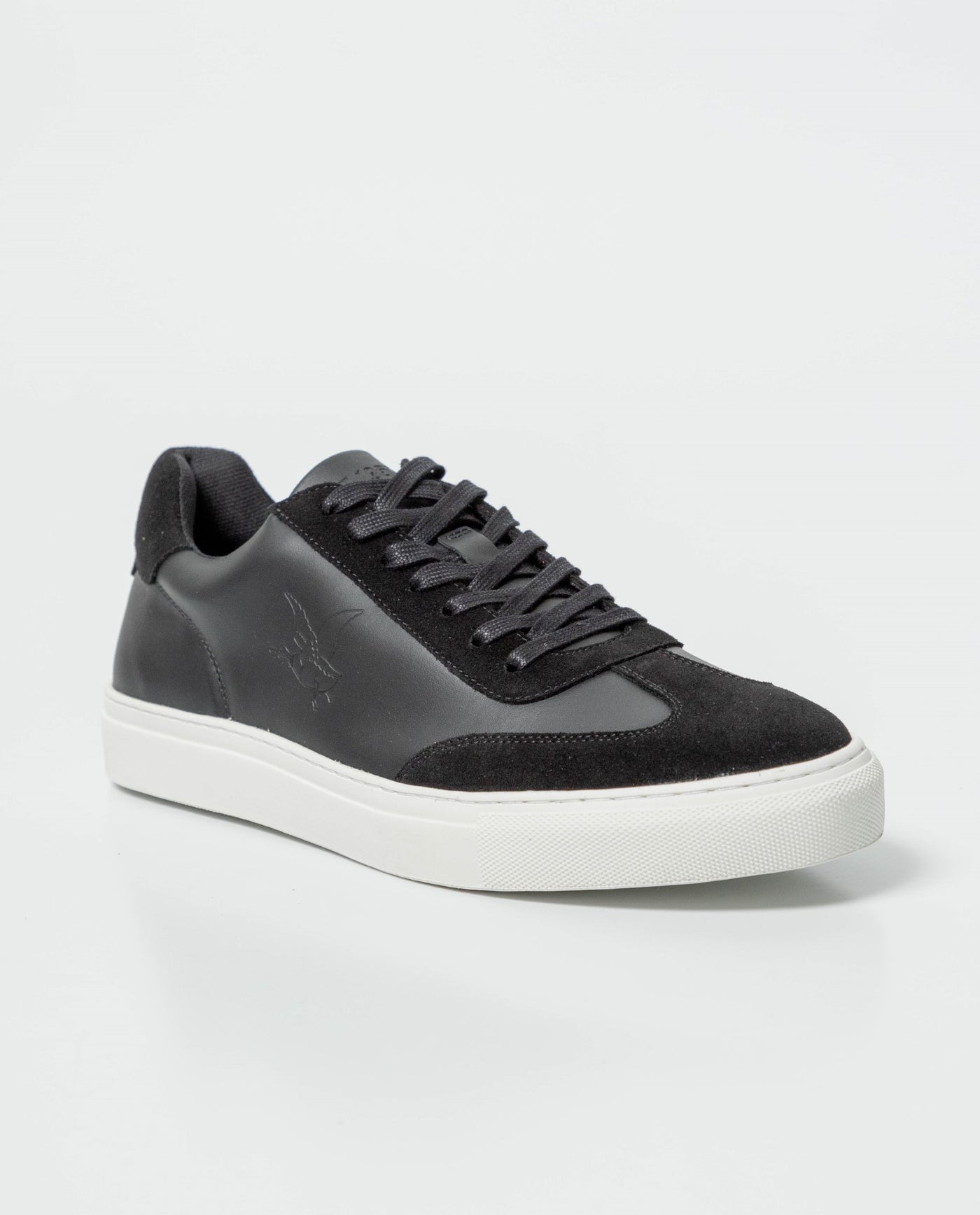 Men´s Leather Sneakers - Black 63_062G006_NEG194007_0