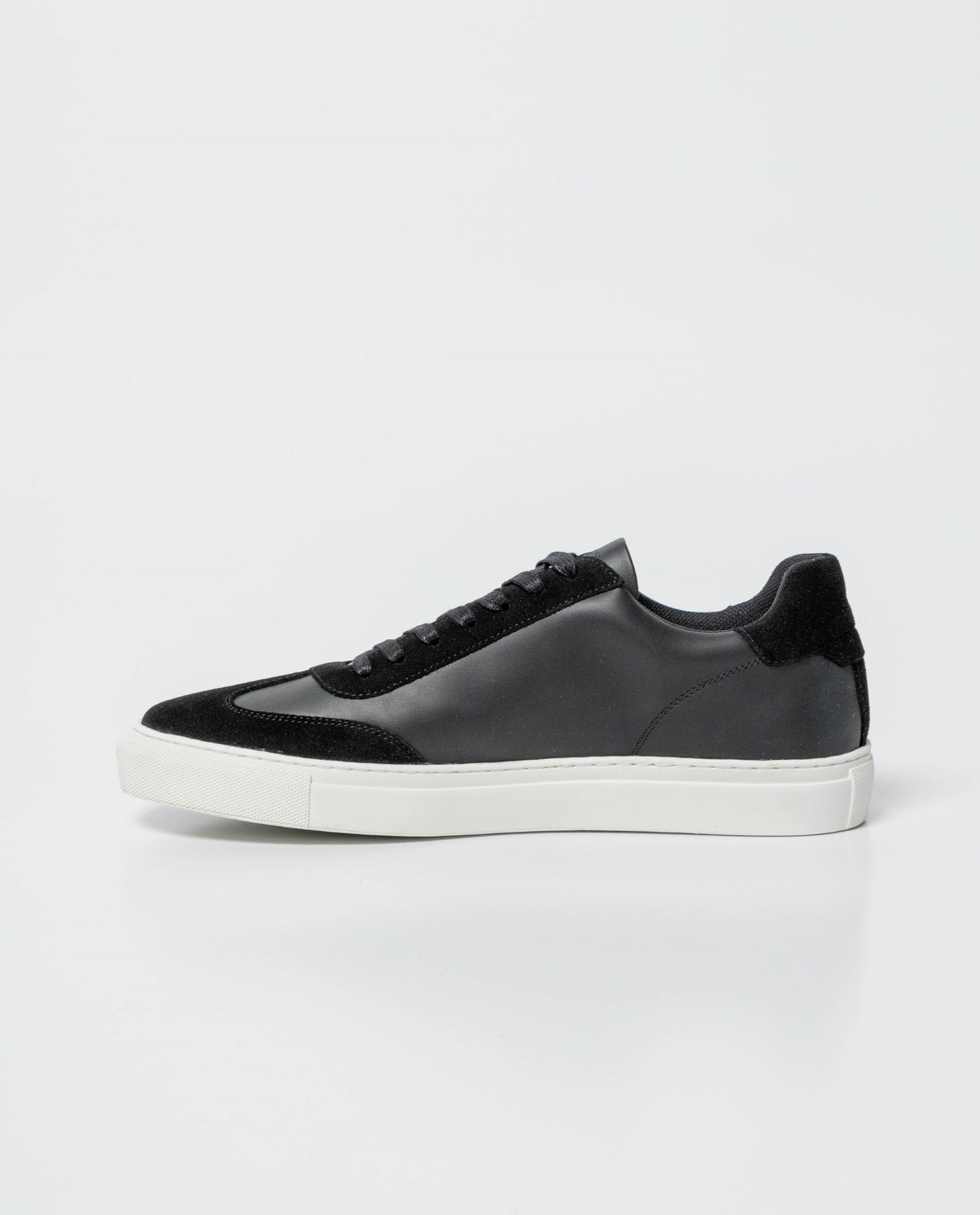Men´s Leather Sneakers - Black 63_062G006_NEG194007_4