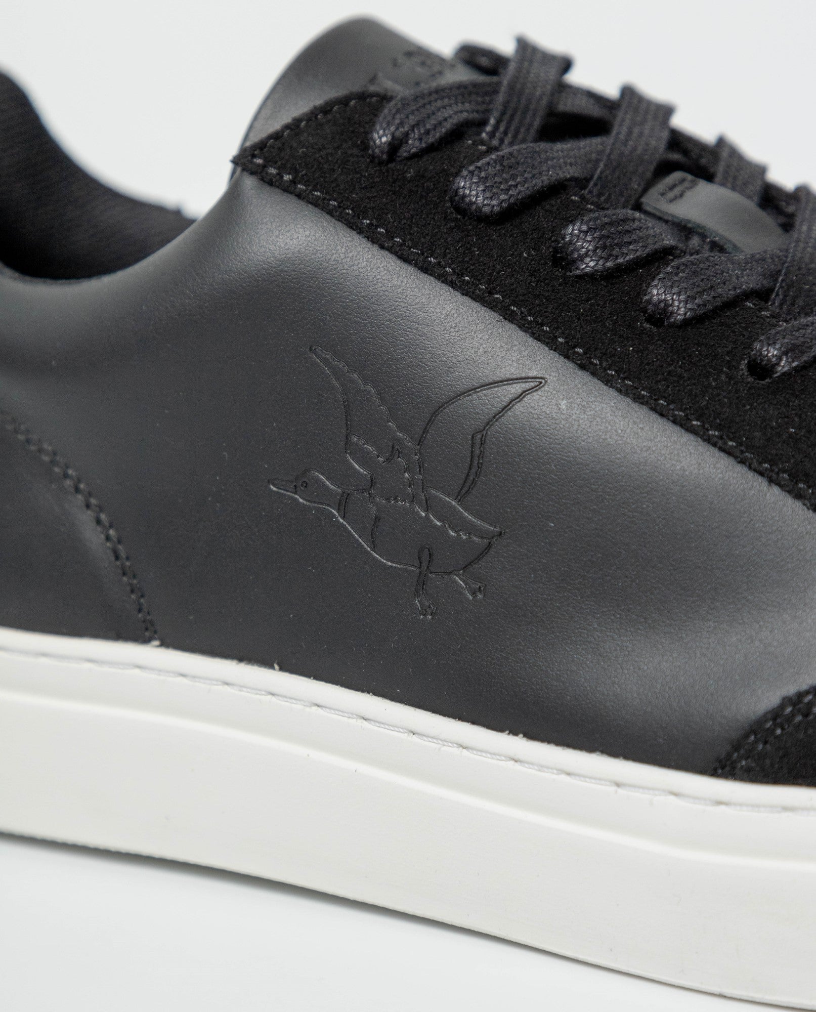 Men´s Leather Sneakers - Black 63_062G006_NEG194007_5