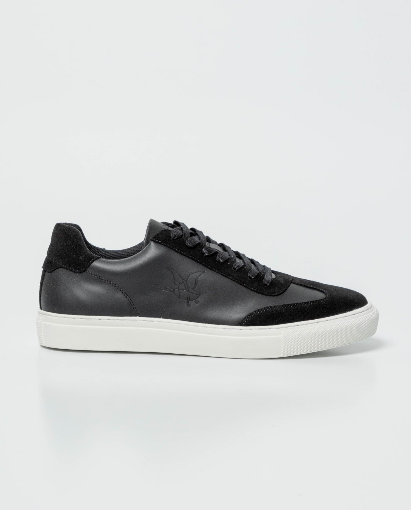 Men´s Leather Sneakers - Black 63_062G006_NEG194007_8