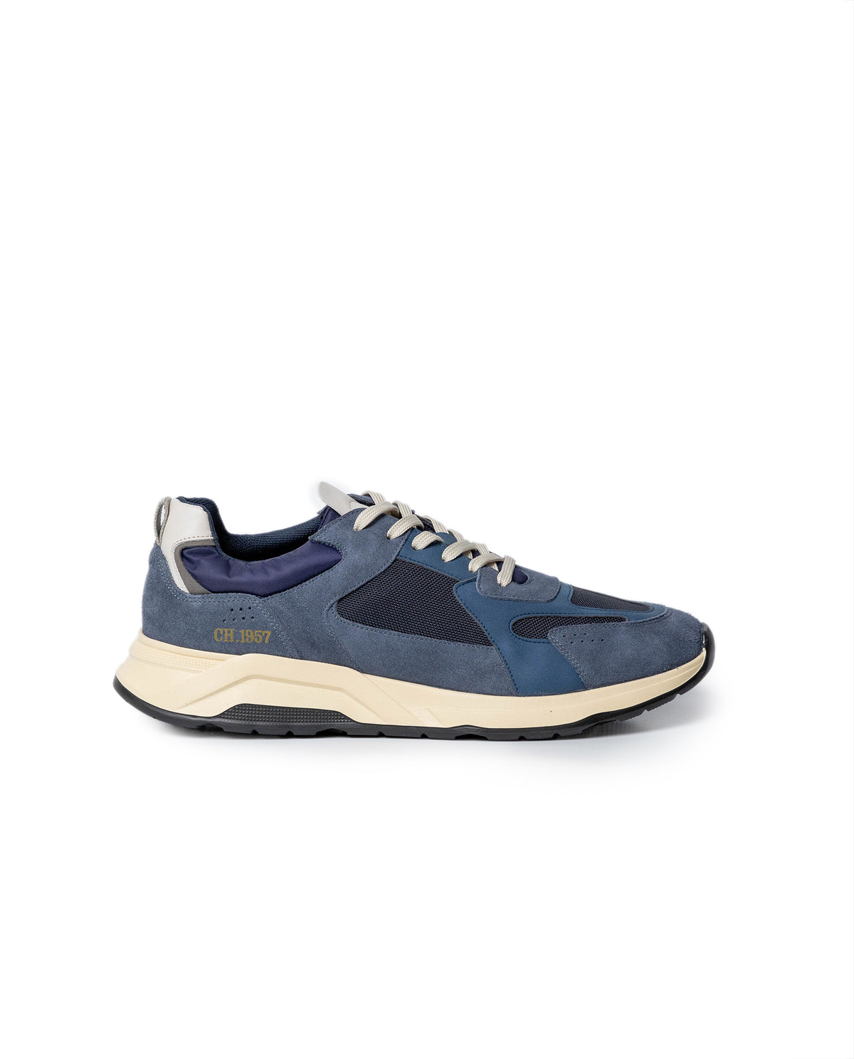 Men´s Retro Sneakers - Blue 63_062H000_AZU193952_3