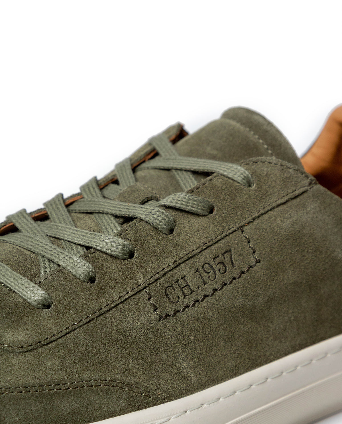 Men´s Suede Sneakers - Green 63_062H010_VER190622_5
