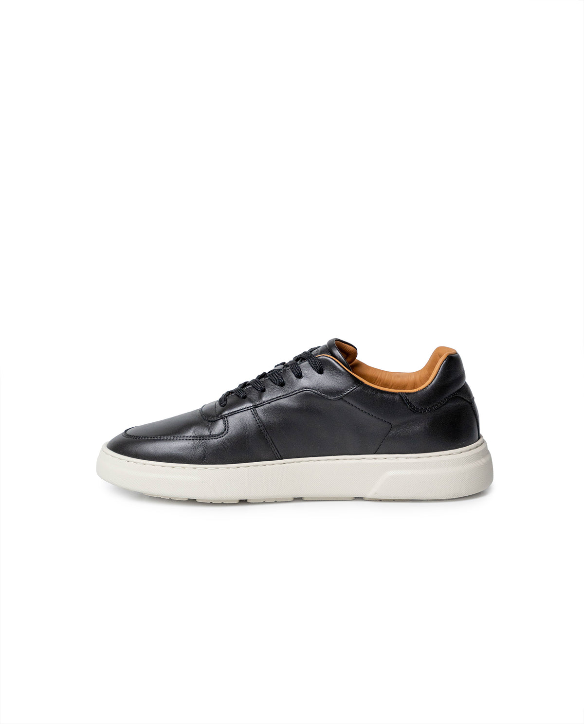Men´s Leather Sneakers - Black 63_062H012_NEG194007_4