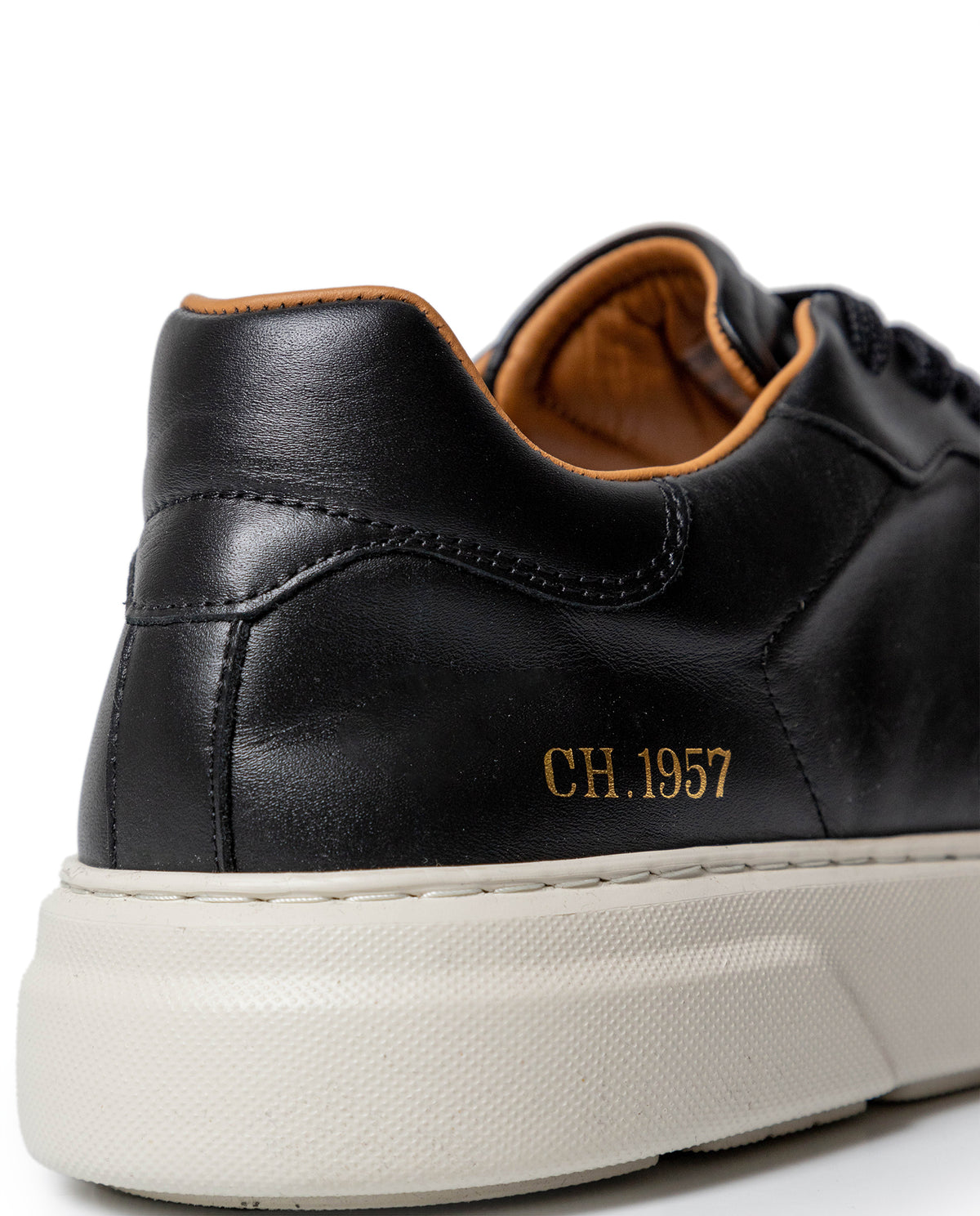 Men´s Leather Sneakers - Black 63_062H012_NEG194007_5