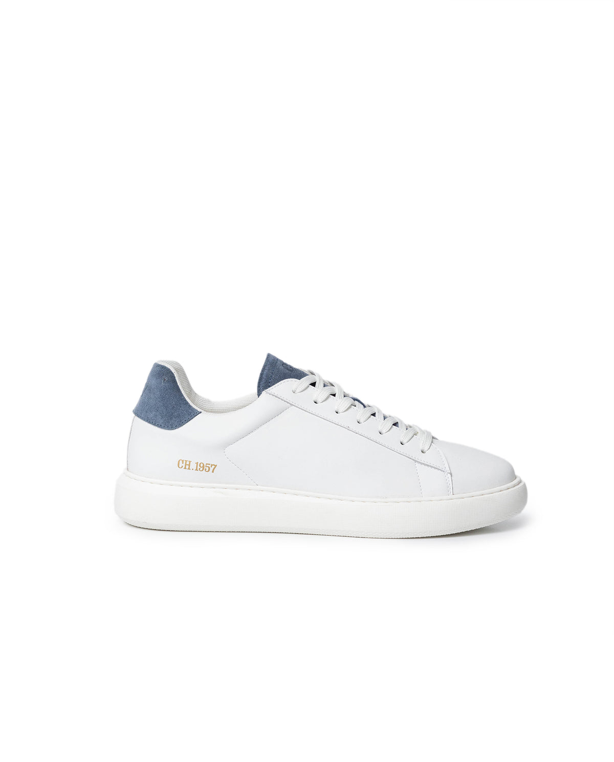 Men´s Leather Sneakers - White 63_062H020_BLA110601_3